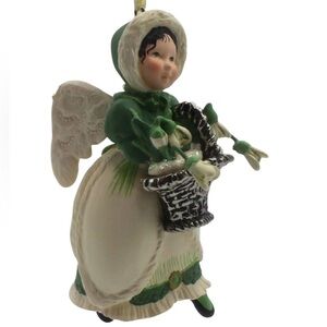 Hallmark Keepsake Ornament Language of Flowers 2nd Snowdrop Angel 1997